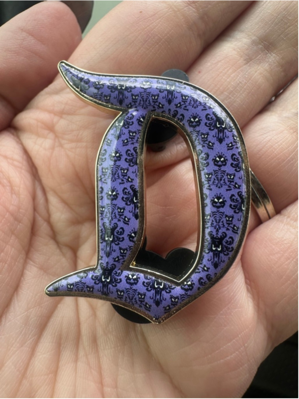 Disneyland Gothic D Haunted Mansion Fantasy Pin
